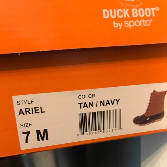 🚫SOLD🚫NWT Sporto Ariel Duck Boots - Picture 8 of 8
